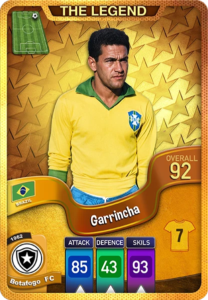 کارت گارینشا، Legend، Brazil در کارتبال